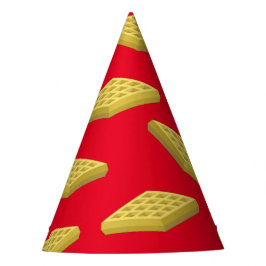 Gorro De Fiesta Waffle Cute Breakfast Brunch Niños 1er cumpleaños