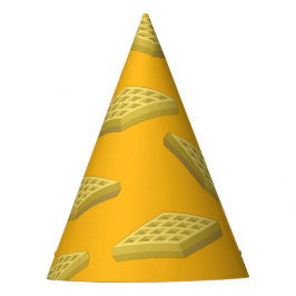 Gorro De Fiesta Waffle Cute Breakfast Brunch Niños 1er cumpleaños