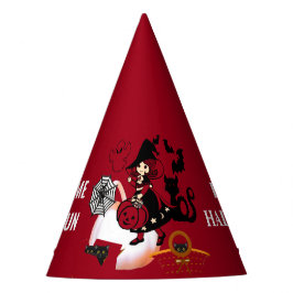 Gorro De Fiesta Wandering Witch Halloween Spider Niños Web Cumplea