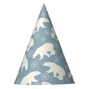 Gorro De Fiesta Winter Polar Bears sin fisuras + tus ideas