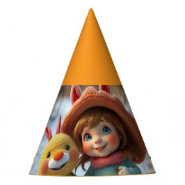 Gorro De Fiesta „Winterfreunde – Magische Freundschaft im Schnee“