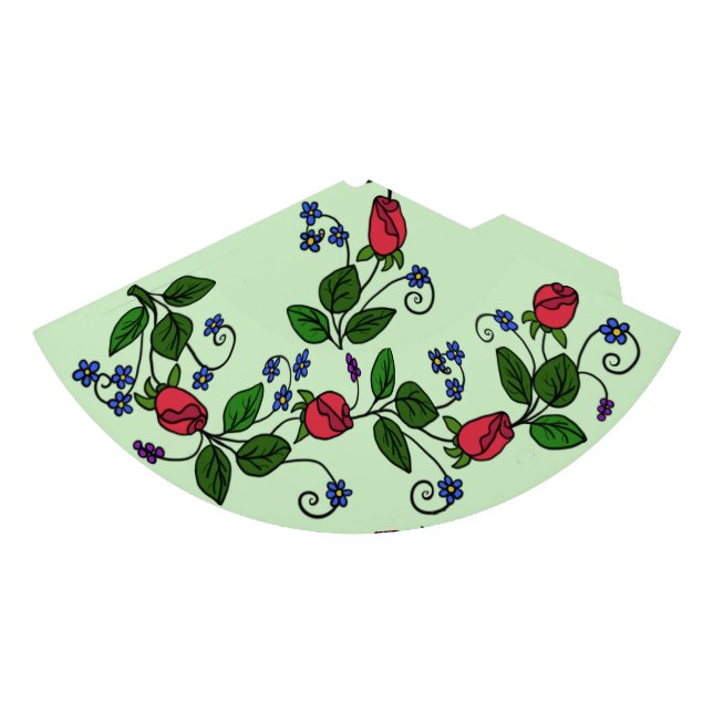 Gorro De Fiesta Zarcillo de rosa (Anverso)