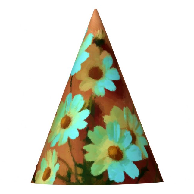 Gorro De Fiesta Zinnia Elegans Flores (Anverso)