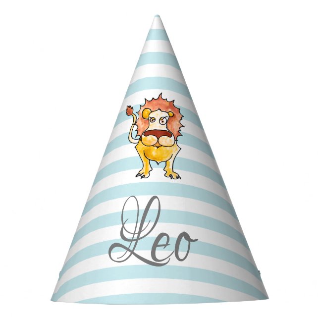 Gorro De Fiesta Zodiac Leo (Anverso)