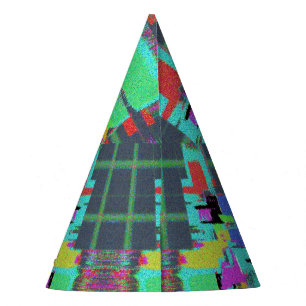 Gorro De Fiesta zopenco de neón psicodélico