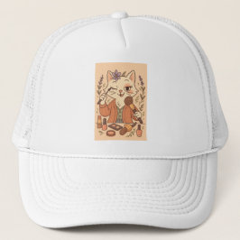 Gorro de gato de maquillaje divertido - Gorra de d