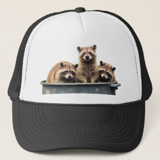 gorro de piel de mapache