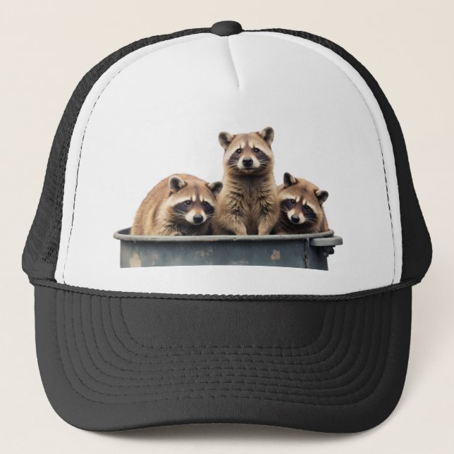 gorro de piel de mapache (Anverso)