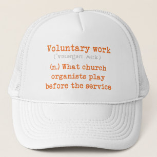 Gorro de voluntarios de órgano