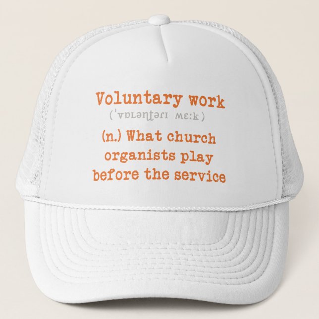 Gorro de voluntarios de órgano (Anverso)