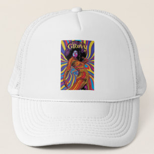 Gorro Groovy Retro Trucker