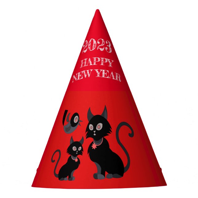 GORRO PARA FIESTA DE AÑO NUEVO 2023 (Anverso)