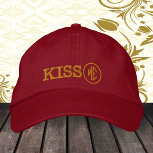 Gorro retro KISS ME / Gorra de camionero divertida