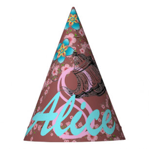 Gorros de papel para té mágico con estilo shabby c