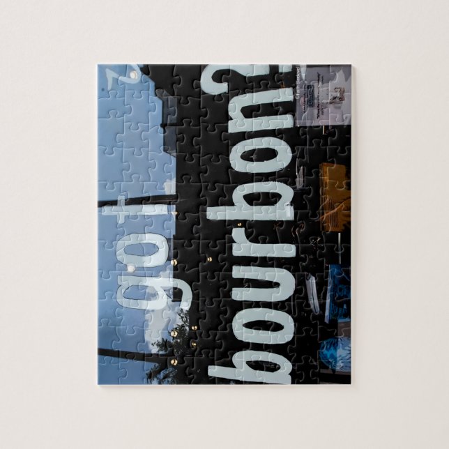 Got Bourbon Puzzle (Vertical)