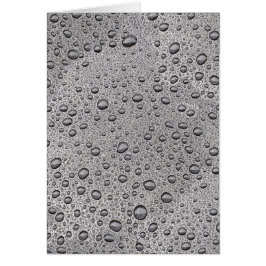 Gotas de agua gris