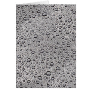 Gotas de agua gris