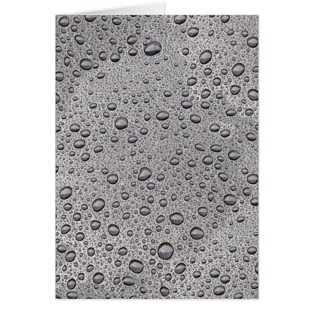 Gotas de agua gris (Frente)