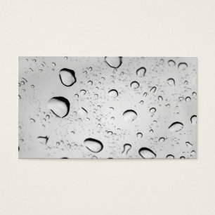 Gotas de lluvia en vidrio