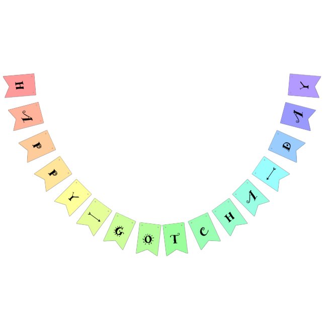 Gotcha bandera feliz del fiesta de la adopción del (Todo)