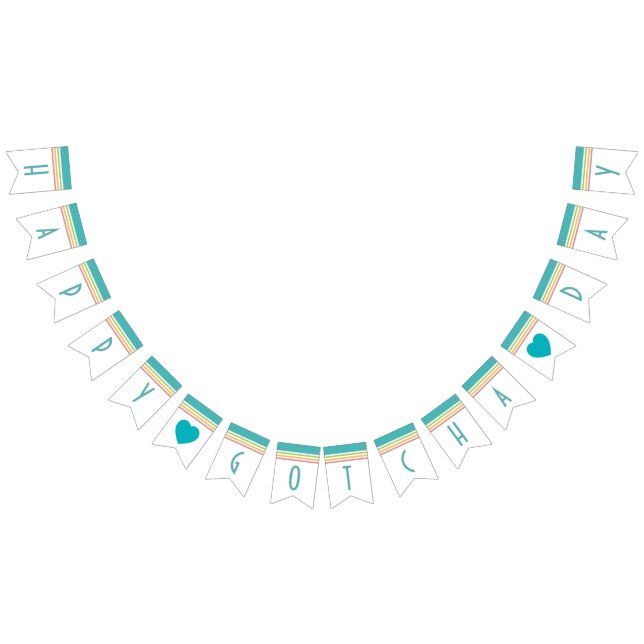 Gotcha bandera feliz del fiesta de la adopción del (Todo)