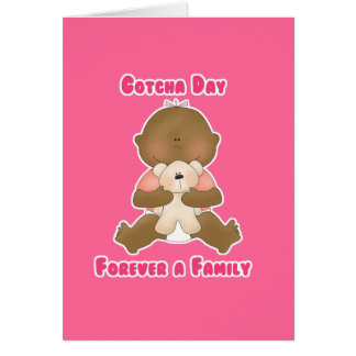 Gotcha día para siempre una familia