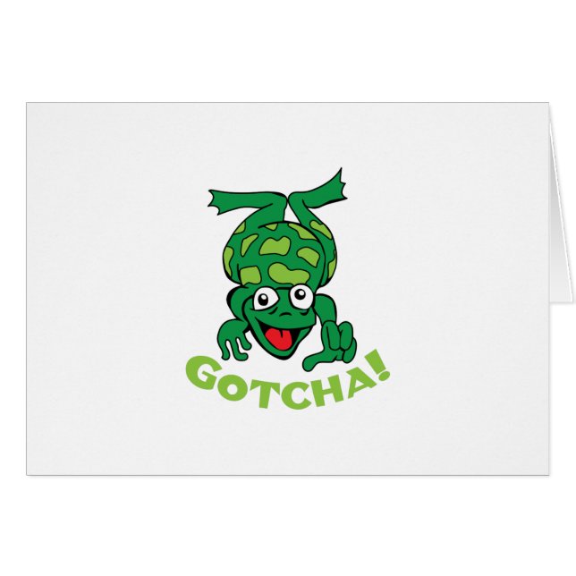 GOTCHA FROG (Anverso (Horizontal))
