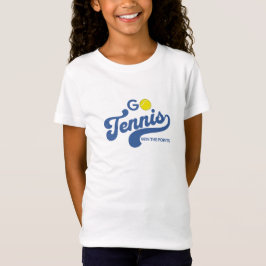 GoTennis en camiseta de Chicas azules