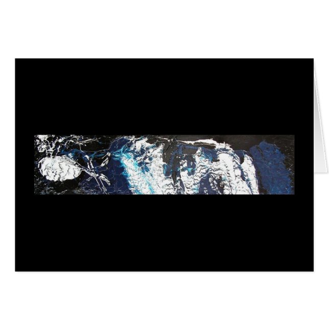 Goteo Azul Negro (Anverso (Horizontal))