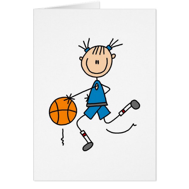 Goteo de la tarjeta del baloncesto (Frente)