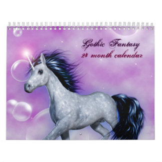 Gótica Fantasía 2012 Calendario de 24 meses