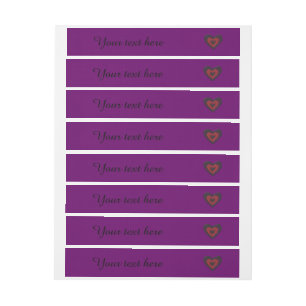 Gótica fusión de las etiquetas del Personalizable