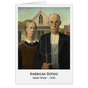 Gótico americano, Grant Wood
