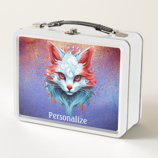 Gótico de gato felino mágico Guay Anime personaliz (Anverso)