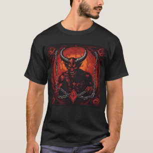 Gótico de moda gótica camiseta arte del diablo gót