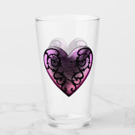 Gótico Filigré Corazón Rosa