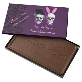 Gótico gracioso 25 aniversario boda personalizado