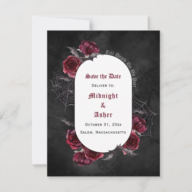 Gótico Negro Hasta La Muerte Nos Parecen Salvar La (Anverso)