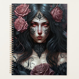 Gótico Princesa Gótica Fantasía Planificador de Ar