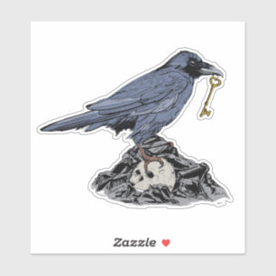 Gótico Raven Pegatinas de vinilo de corte Persona