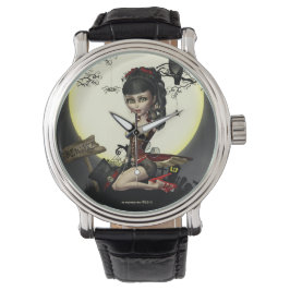 Gótico Steampunk Lolita Chica reloj de pulsera