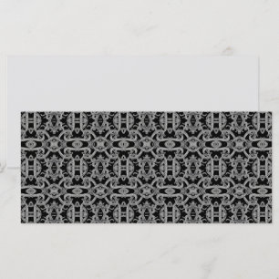GÓTICO Tarjeta plana 4x9 / Horizontal