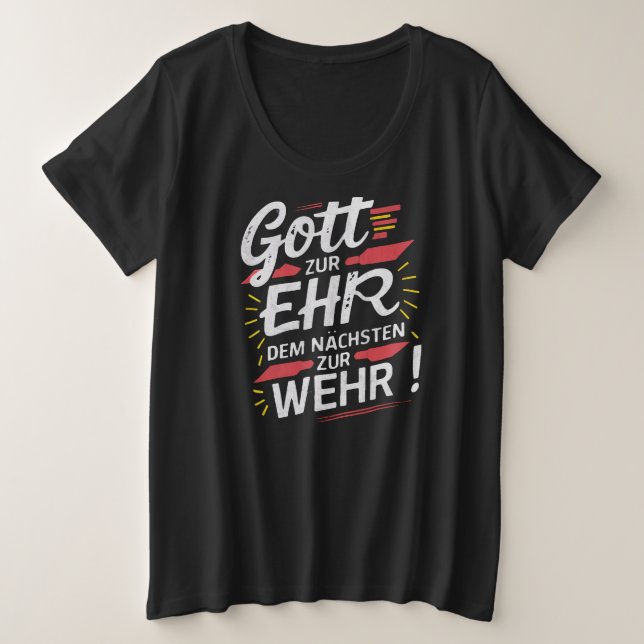 Gott zur Ehr dem Nächsten zur Wehr - Feuerwehr (Anverso del diseño)