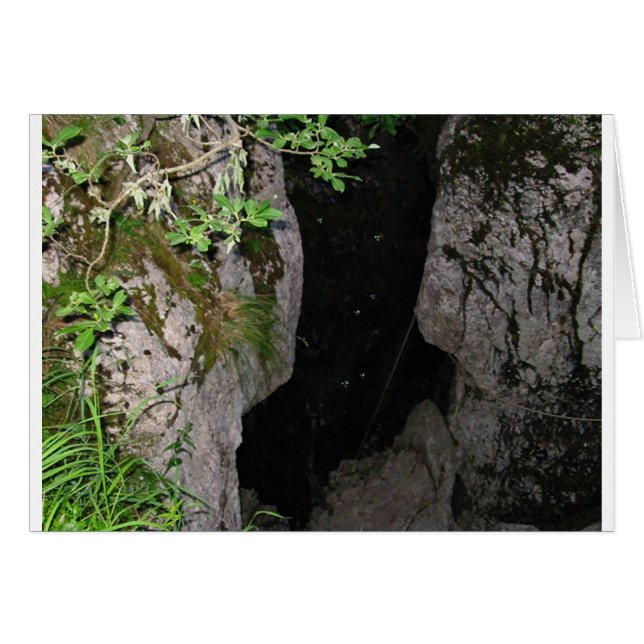 Gouffre Berger Enterance (Anverso (Horizontal))