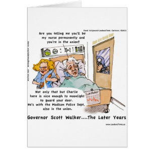 Gov Scott Walker Graciosos Regalos Satíricos Tees