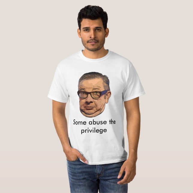 Gove abusa de la camiseta del privilegio: estilo 1 (Anverso completo)