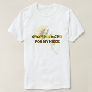 #GoYellowForCCS - camiseta de sobrina