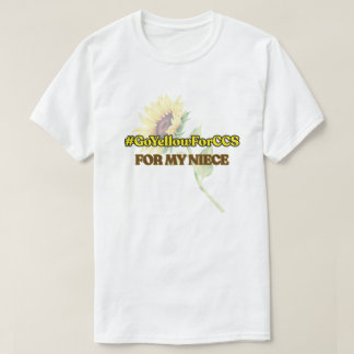 #GoYellowForCCS - camiseta de sobrina