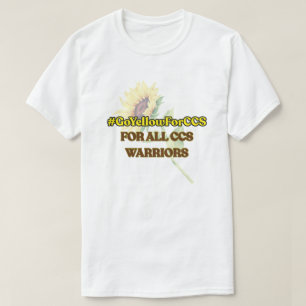 #GoYellowForCCS - camiseta de todos los guerreros