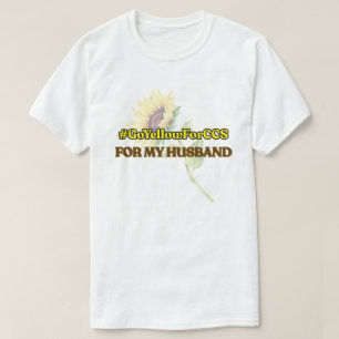 #GoYellowForCCS - camiseta para marido